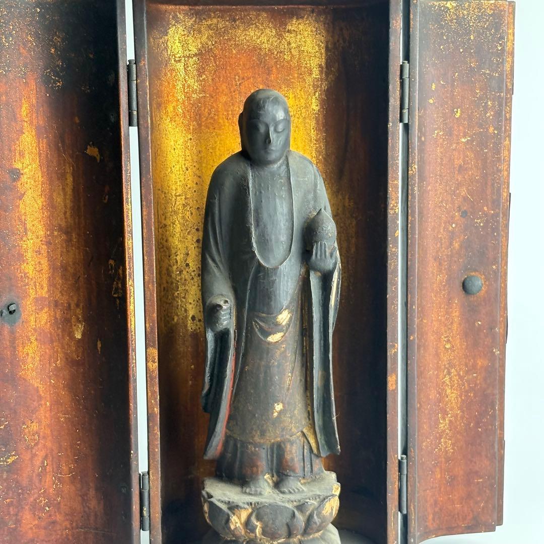 仏教美術 時代 木彫 地蔵 菩薩 彫刻