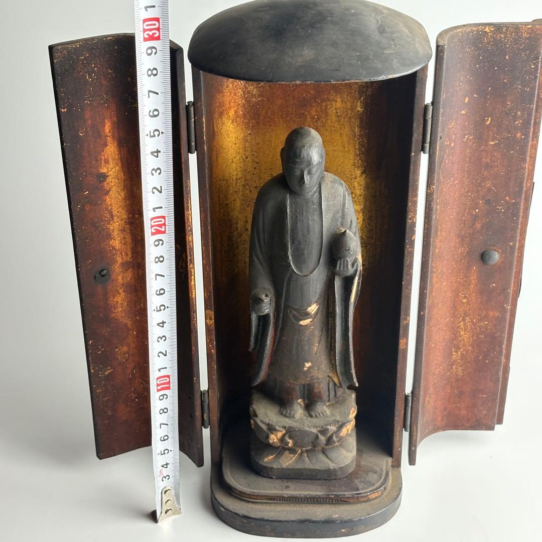 仏教美術 時代 木彫 地蔵 菩薩 彫刻