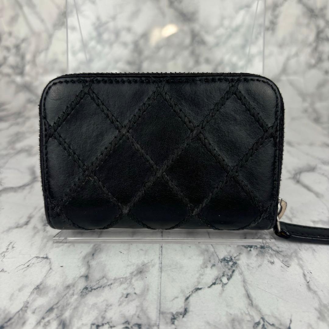 90 CHANEL ラウンドファスナー　ケース