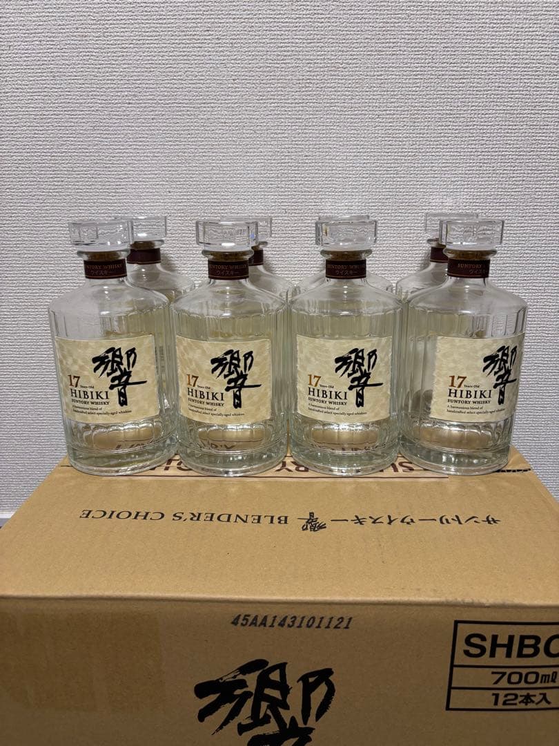 空瓶 サントリー響17年 12本セット