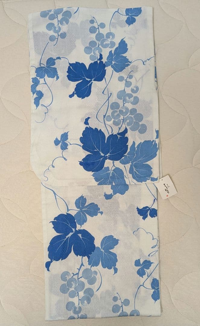 新品　ブランド浴衣　変わり織り