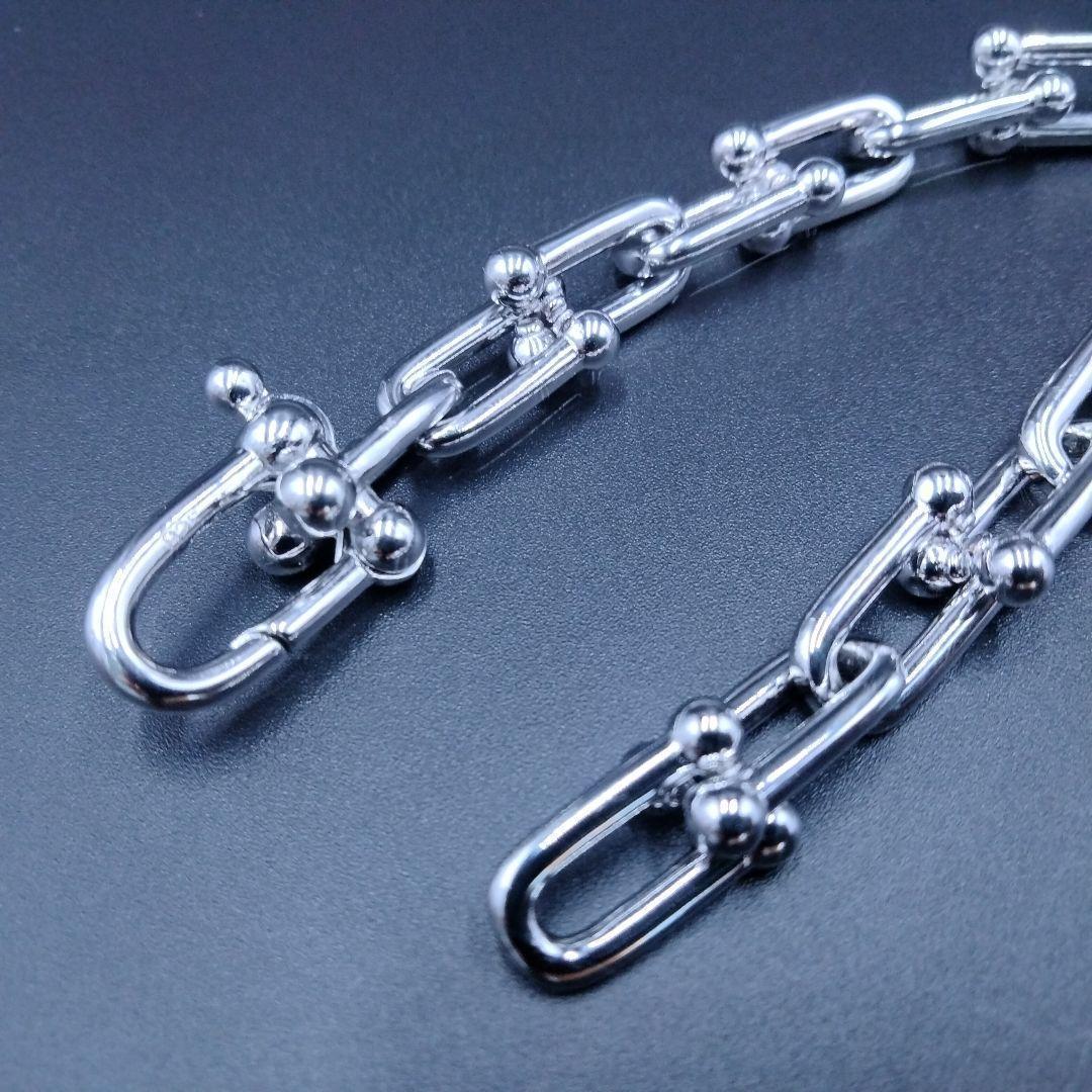 ハードウェア メンズ プラチナ ブレスレット シルバレディース 銀