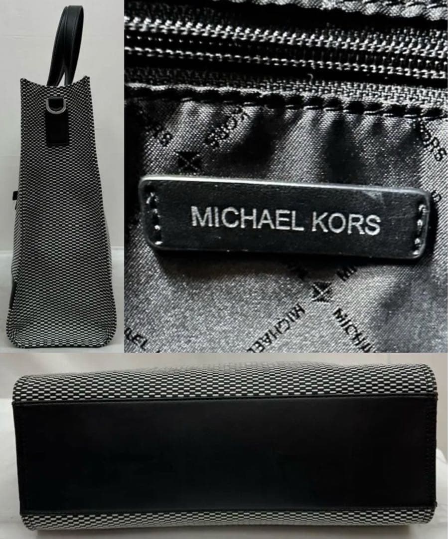 ラ*ス様 MICHAEL KORS トートバッグ KENLY NS ラージ ロゴ