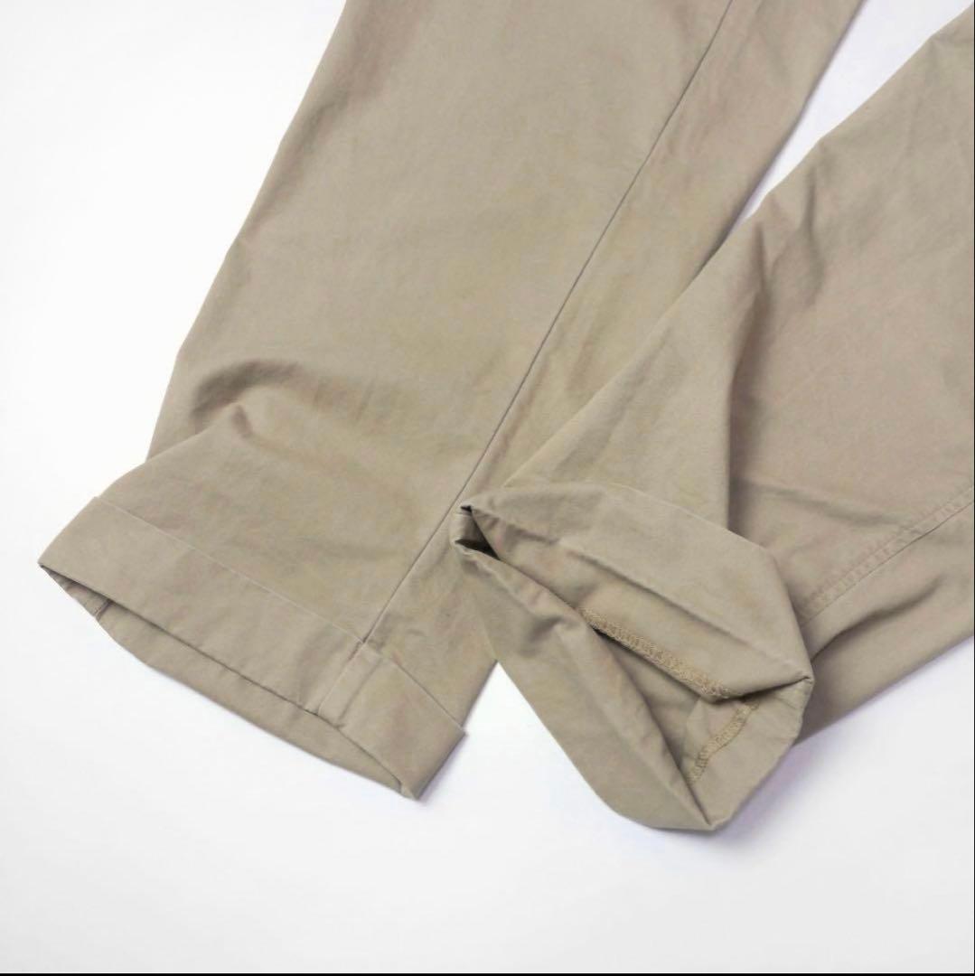 80s90s初期タグ ビンテージ ラルフローレン ポロチノ 2タックパンツW34
