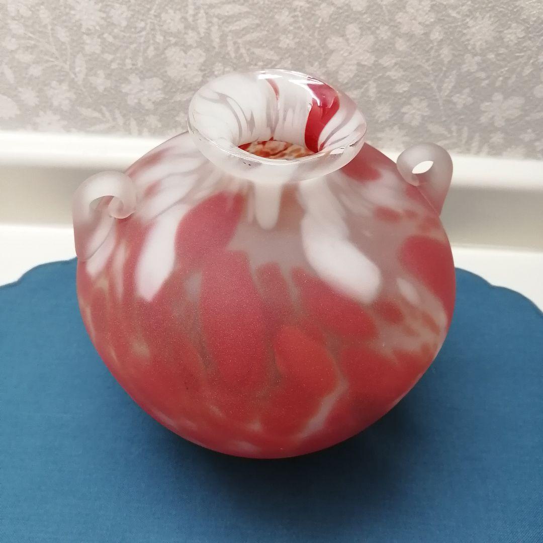 吹きガラス　花瓶