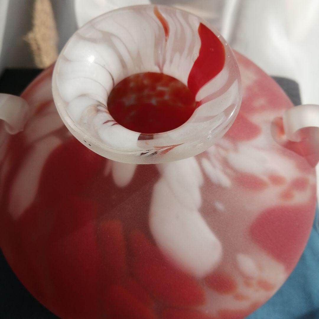 吹きガラス　花瓶