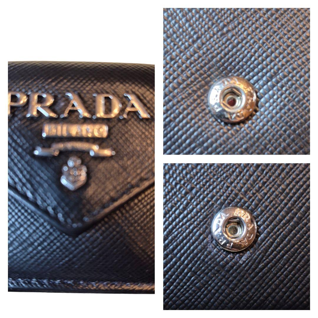 ＰＲＡＤＡ　プラダ　サフィアーノ　三つ折り財布