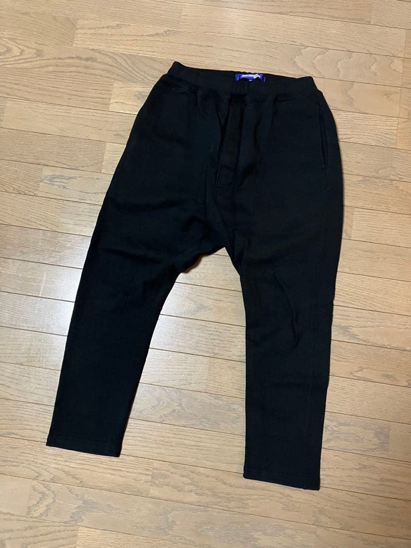【ケイクールXS】18AW ジュンヤマン サルエルスウェットパンツ 黒