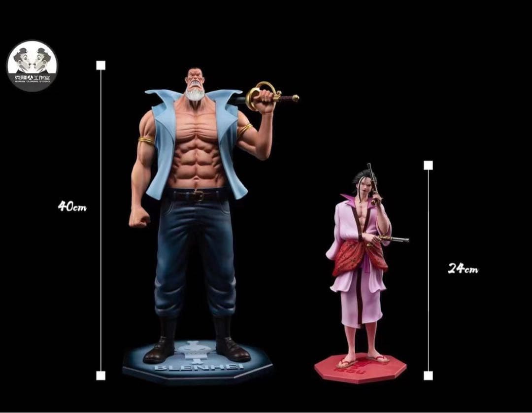 ワンピース ブレンハイム イゾウ 2点 ガレージキット ガレキ スタチュー⑤