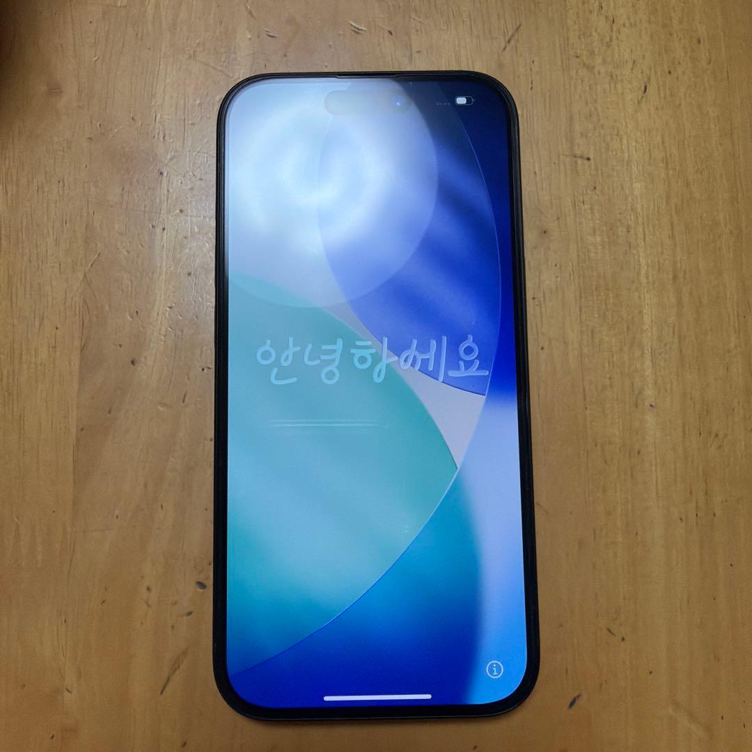 ちのちiPhone15 128GB ブラック SIMフリー