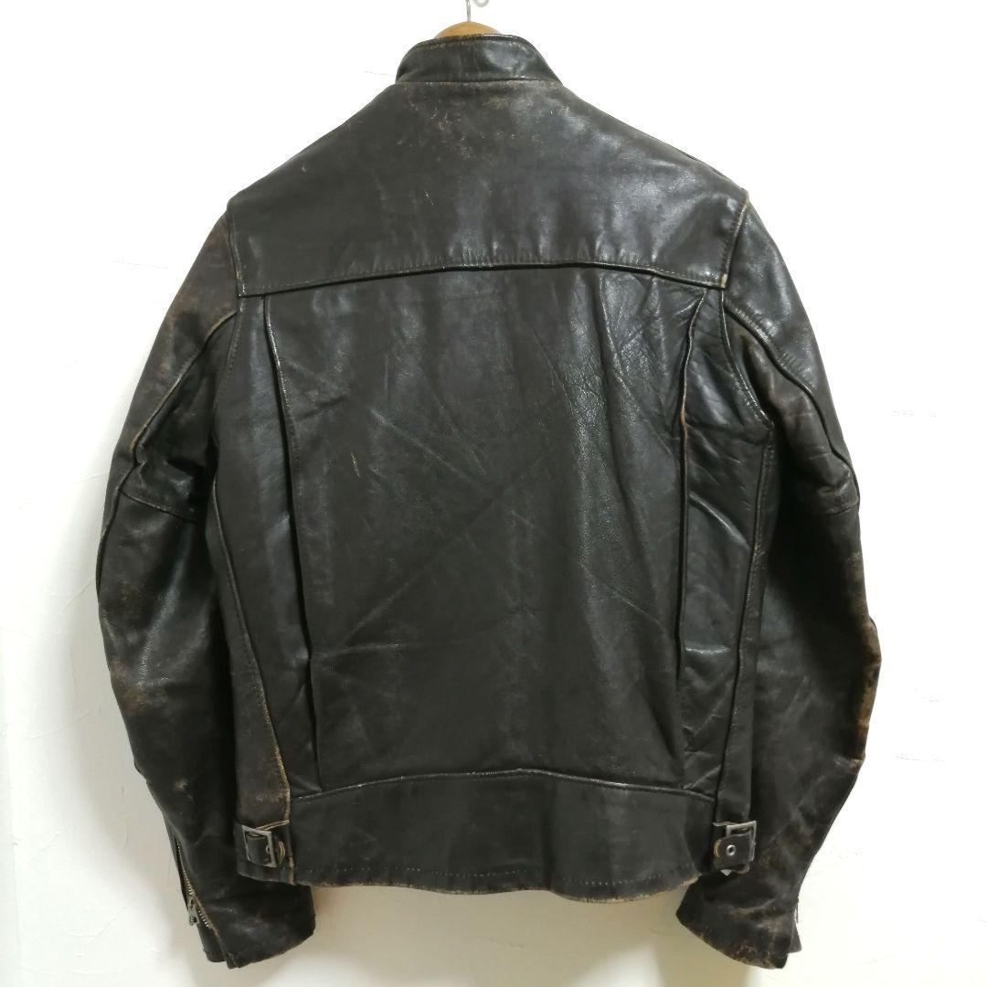 70s SCHOTTショット　シングルライダース　ボアライナー　TALONZIP