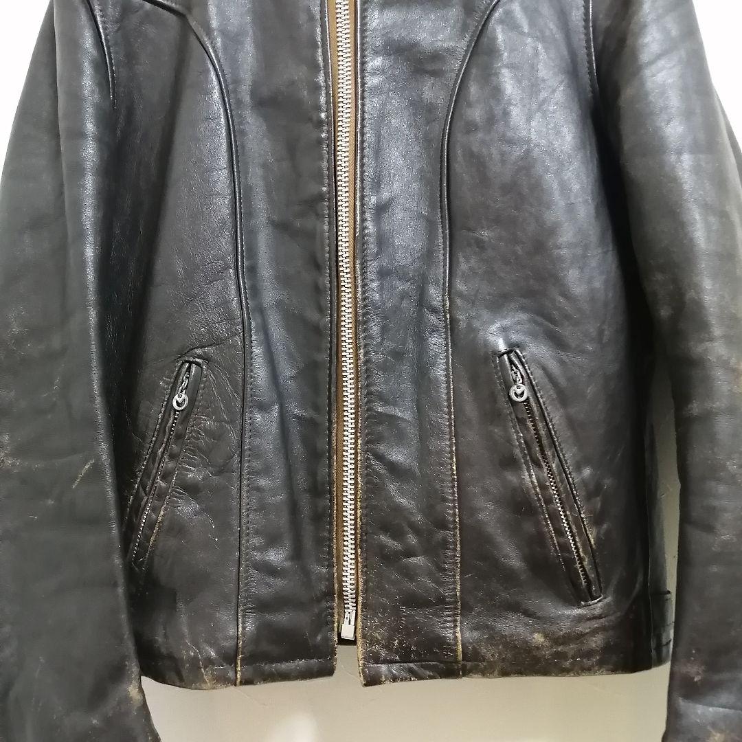 70s SCHOTTショット　シングルライダース　ボアライナー　TALONZIP