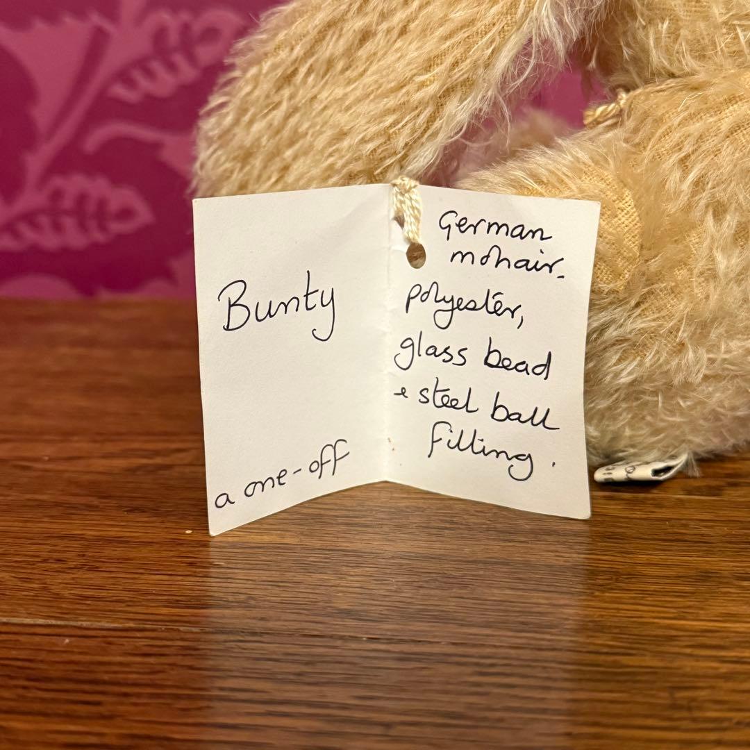 イギリス作家　Ruth Dickinson モヘア　ウサギ さん　25cm