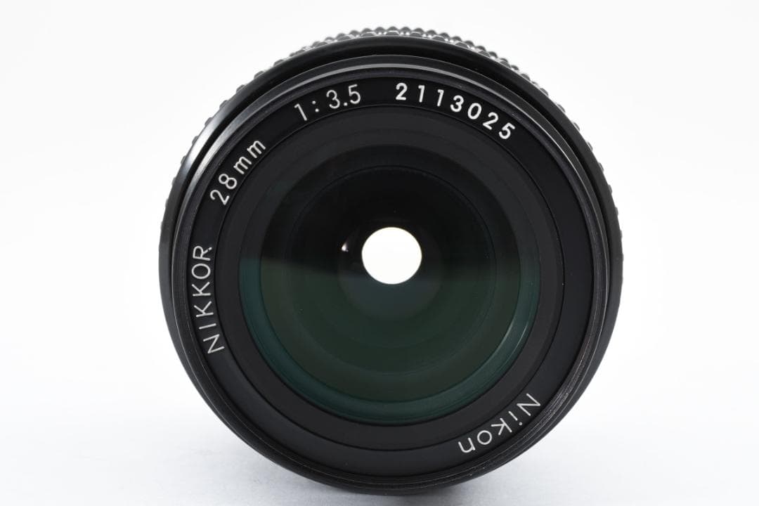 超美品 NIKON AI-S NIKKOR 28㎜ f3.5 MF Y971