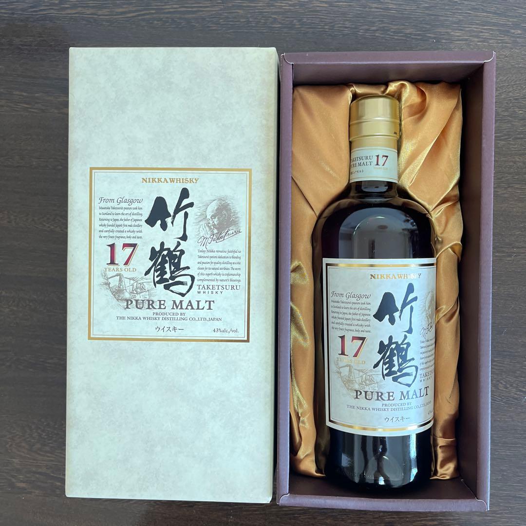竹鶴17年 700ml 新品未開栓品 化粧箱付き