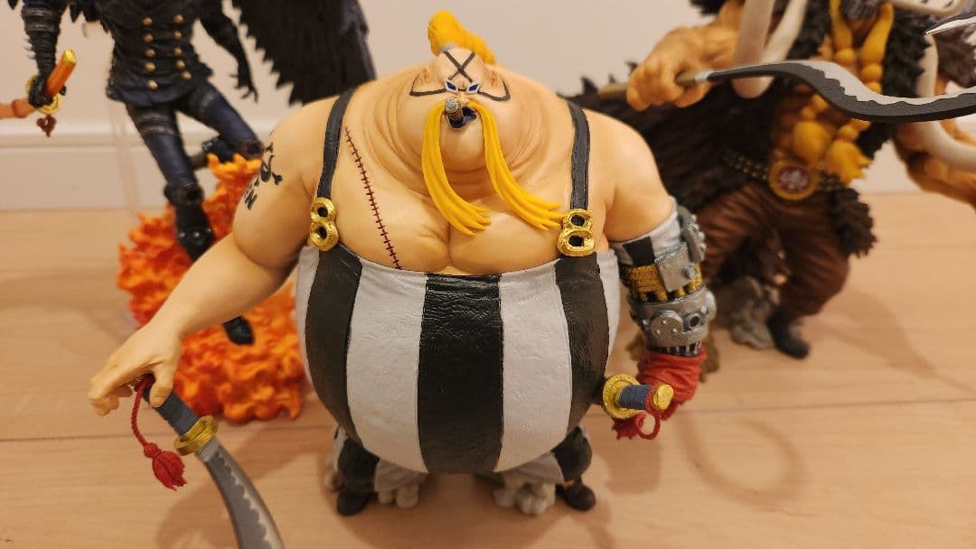 ワンピース一番くじ　魂豪示像 キング　ジャック　クイーン