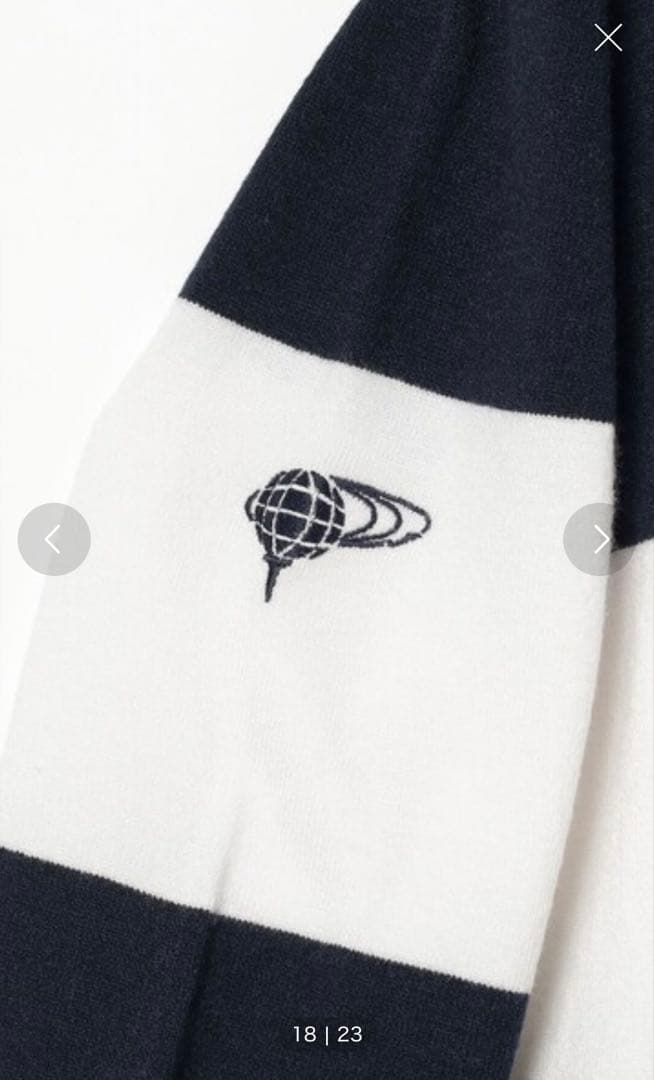 【一度のみ使用・極美品】BEAMS GOLF ニット　モックネック　Lサイズ