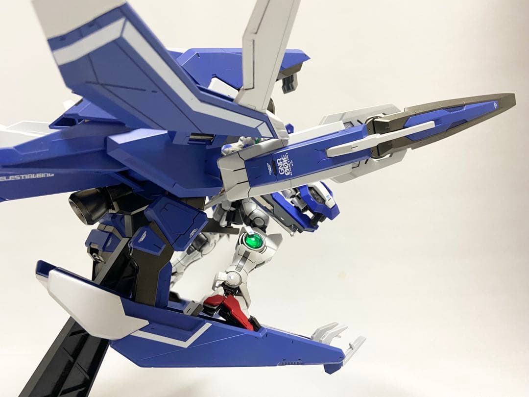 HG GNアームズ全塗装済 完成品 メタルビルドver. ガンダム00