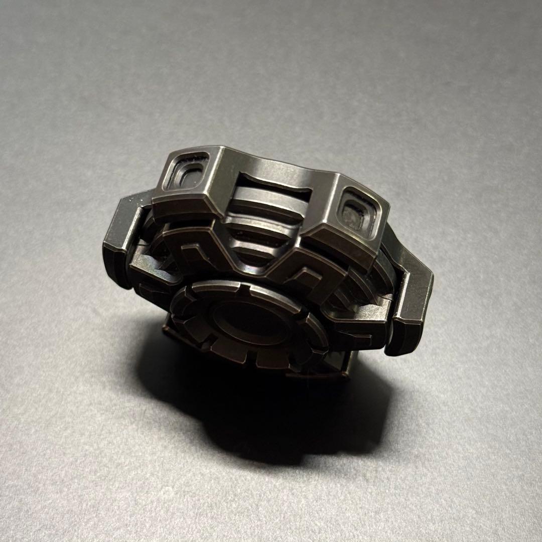 「正規品」9hand 音叉ハンドスピナー　フィジェットトイ　EDC SS製絶版