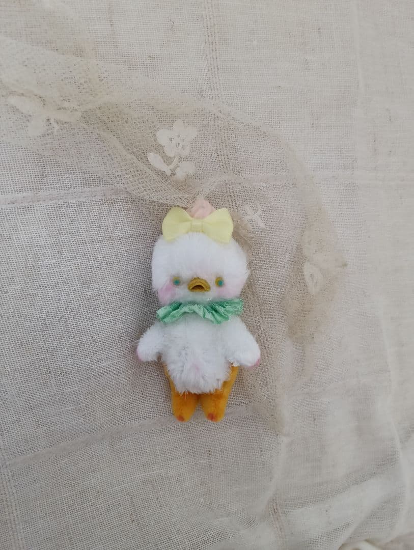 人気作家様　ヒヨコひよこあひる　ハンドメイドテディベア　ミニチュア　ぬいぐるみ
