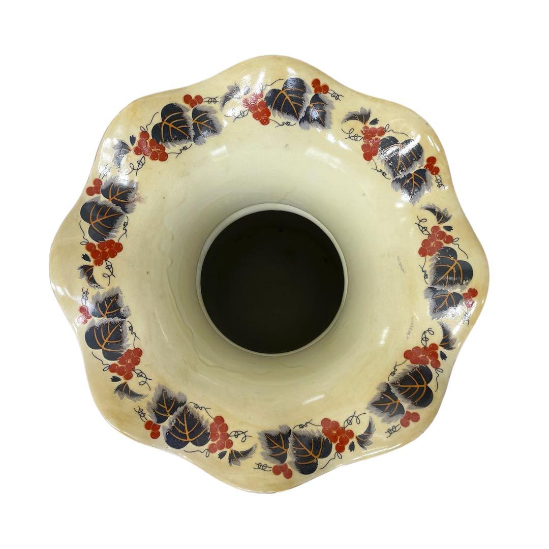 薩摩焼　大型陶器花瓶