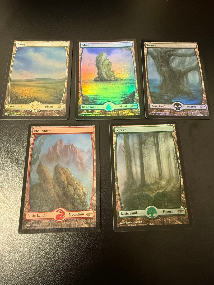 MTG Terese Nielsen ジャッジ報奨基本土地5枚