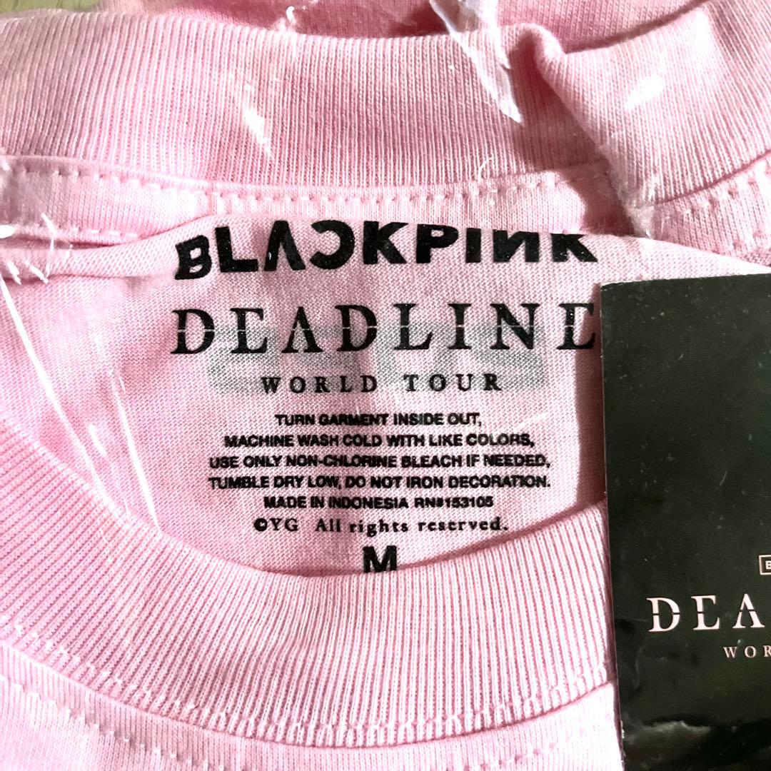 BLACKPINK DEADLINE 公式Tシャツ　新品未使用　Mサイズ