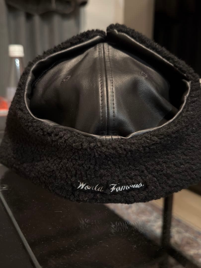 Supreme レザーフライトキャップ supreme