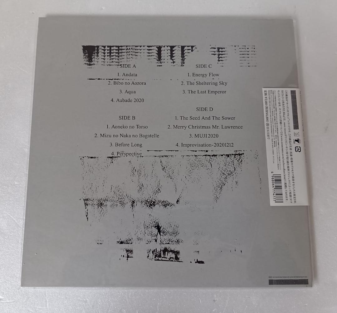 坂本龍一／Playing the Piano 12122020(新品LP2枚組)