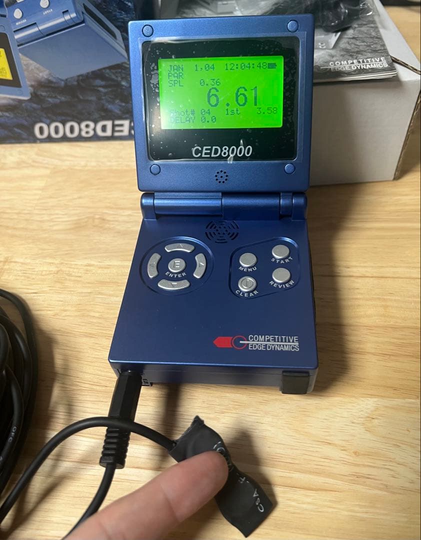 【美品】CED8000 シューティングタイマー