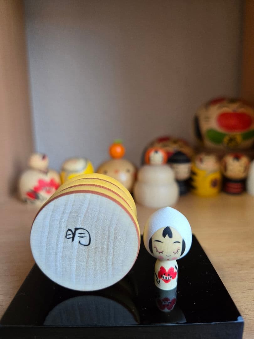 こけし　パンケーキちゃん　 鈴木明　玩愚庵