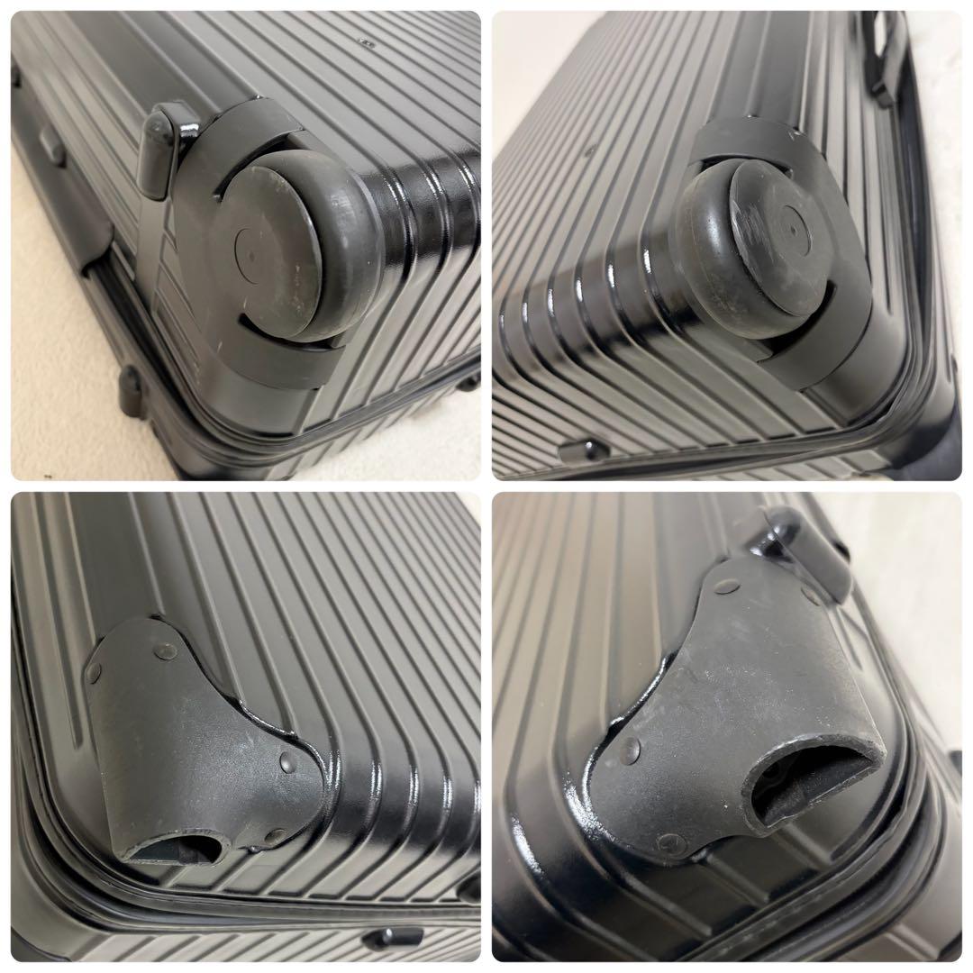【美品】RIMOWA サルサ スーツケース キャリーバッグ 82L 2輪 黒