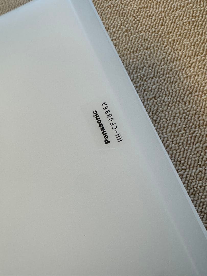 パナソニック　シーリングライト　HH-CF0896A リモコン　8畳　角型パネル