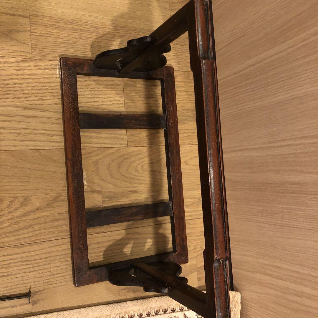 旧家整理　詳細は不明 時代物　唐木　弁当用？