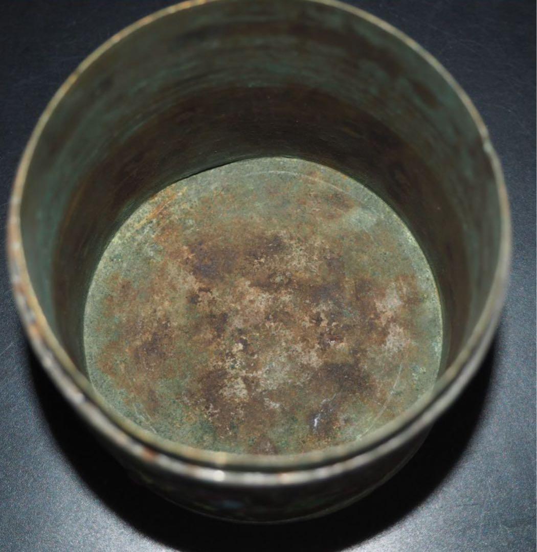 送料無料　江戸～明治　七宝龍文茶筒・茶入　茶道具　検/銀瓶鉄瓶茶托茶壺古錫玉川堂