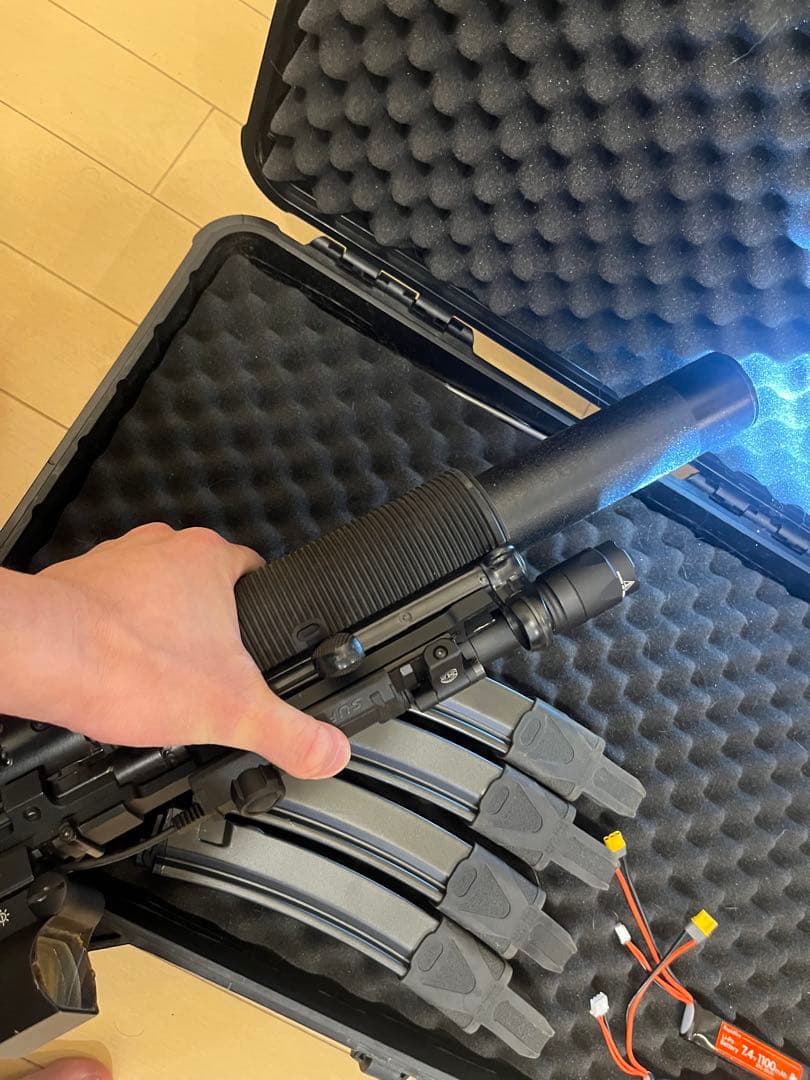 東京マルイ 次世代mp5sd6 外装カスタム品