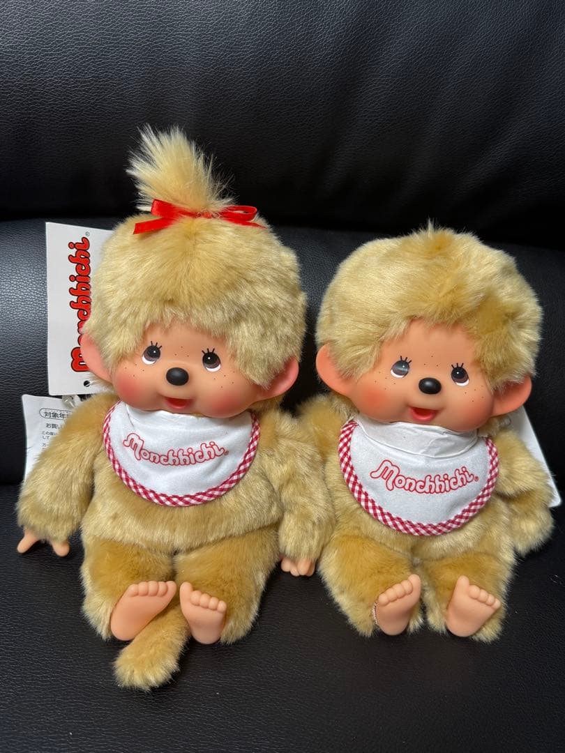 モンチッチ 女の子Mサイズ男の子と女の子のぬいぐるみ