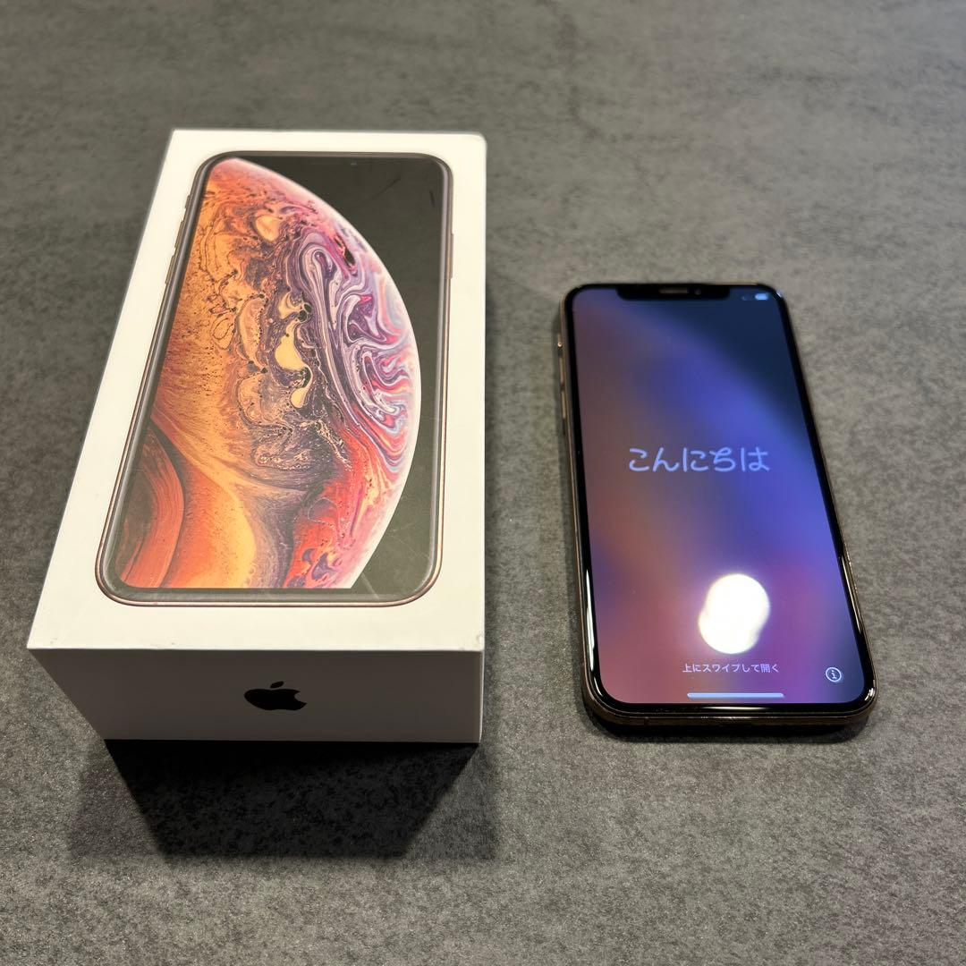 Apple iPhone XS Gold 64GB 箱付き