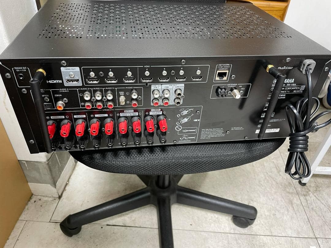 YAMAHA RX-V6A 7ch ブラック AVレシーバー