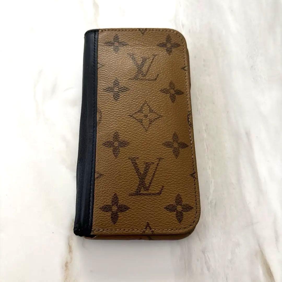 LOUIS VUITTON ルイヴィトン iphone15pro 手帳ケース