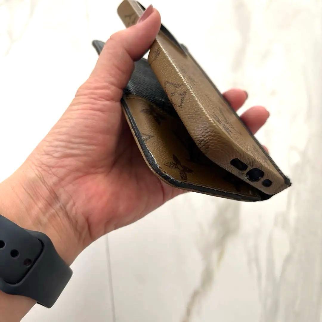 LOUIS VUITTON ルイヴィトン iphone15pro 手帳ケース