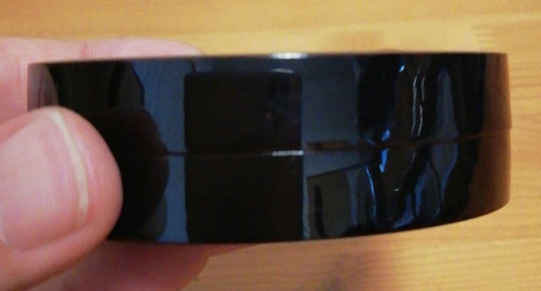 庄次作　真塗　鶴　蒔絵　香合　共箱　茶道具