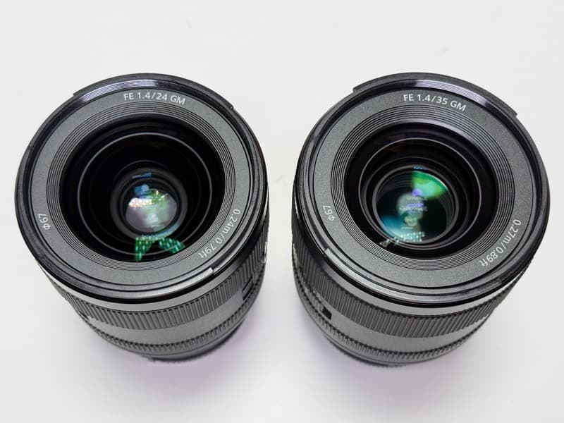 SONY FE 35mmF1.4GM／FE 24mmF1.4GM 2本セット