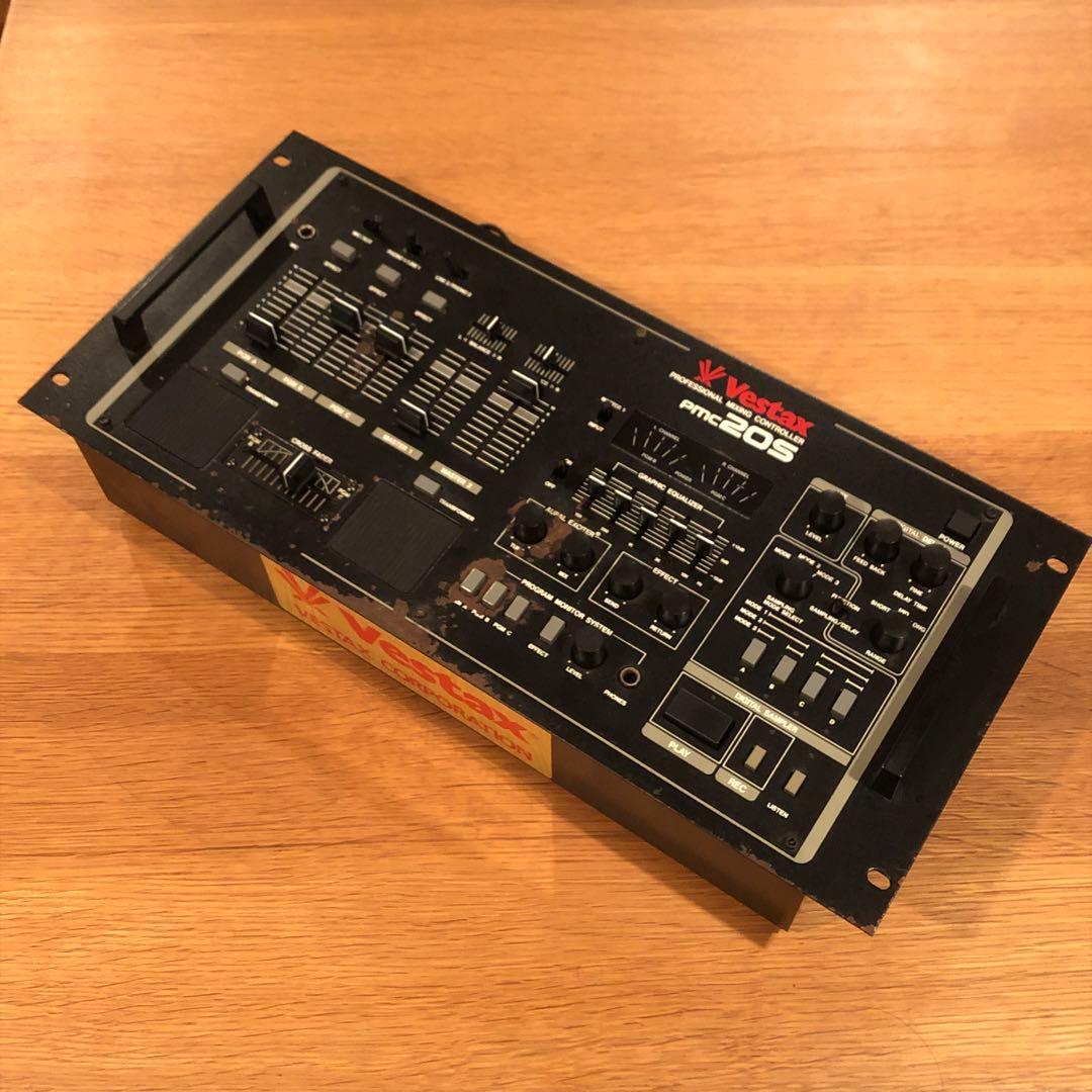 Vestax PMC-20S ビンテージDJミキサー メンテ済み