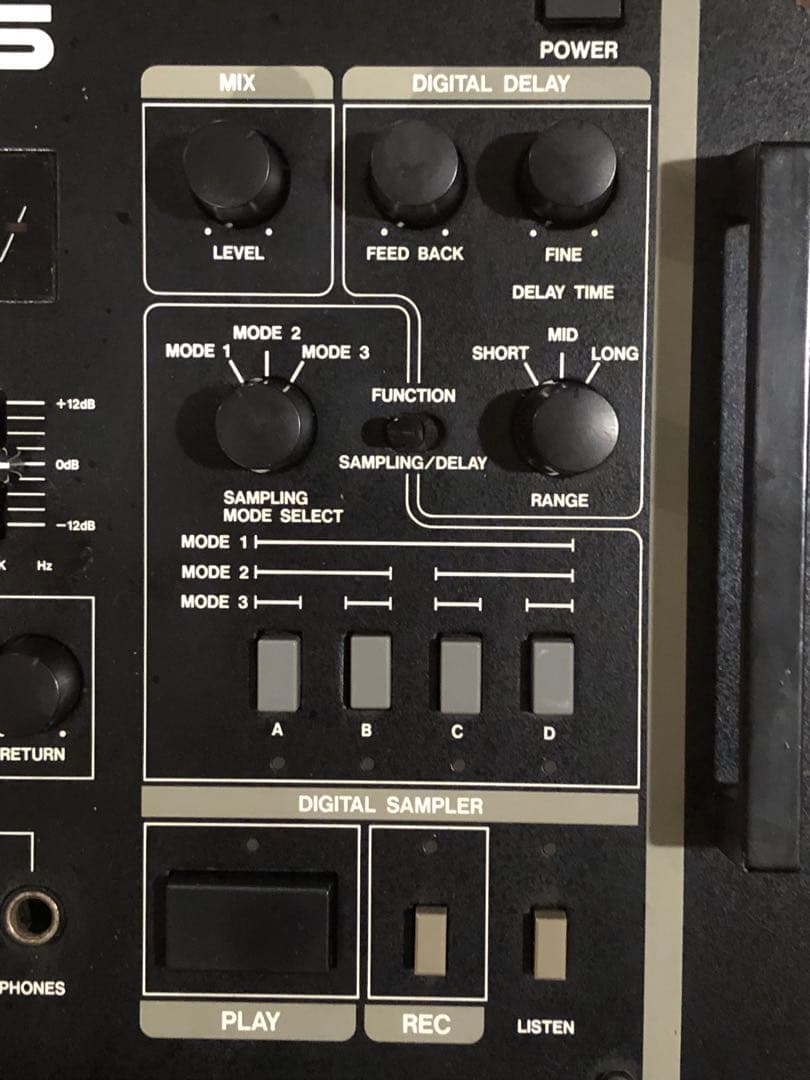 Vestax PMC-20S ビンテージDJミキサー メンテ済み