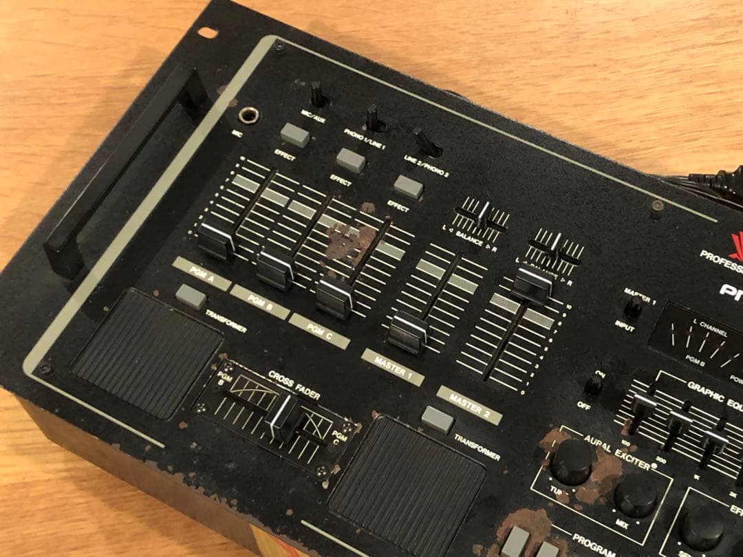 Vestax PMC-20S ビンテージDJミキサー メンテ済み