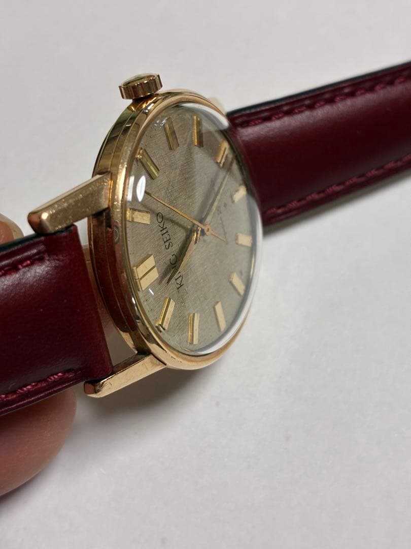 キングセイコーファースト　手巻き25石　SD ダイヤル