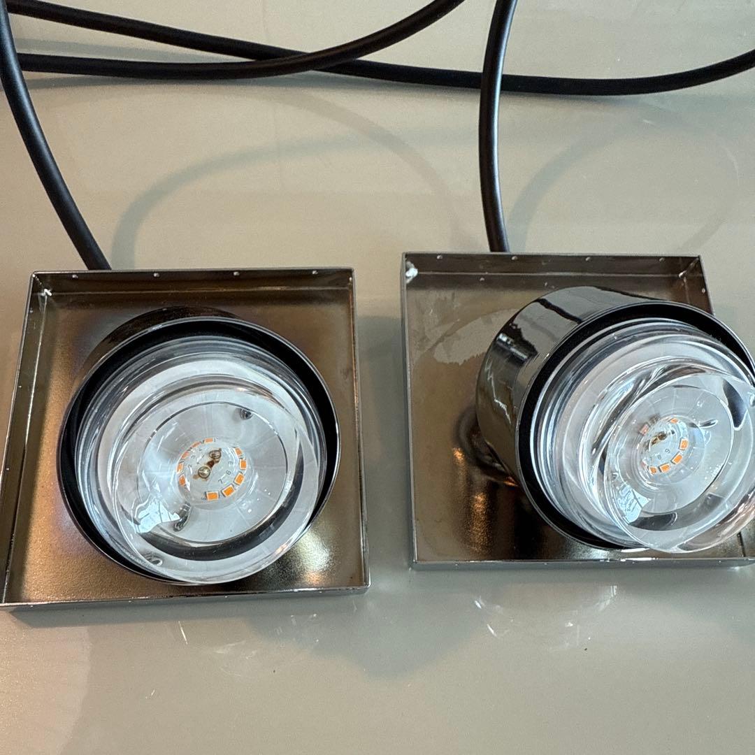 オーデリック　ペンダントライト　2灯 クリスタル調　ダクトレール ODELIC