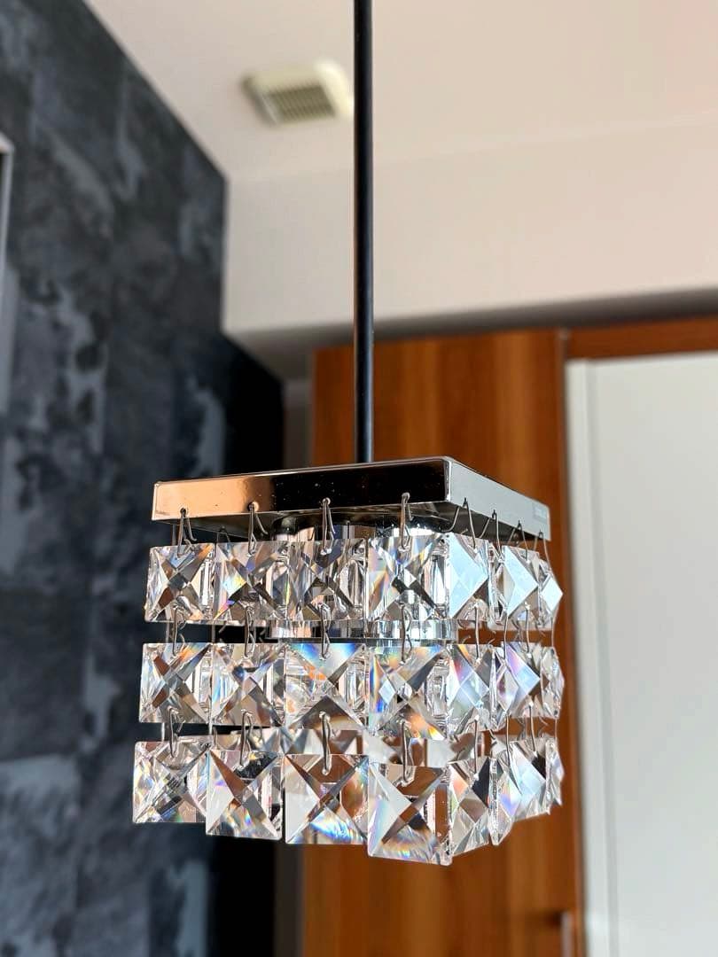 オーデリック　ペンダントライト　2灯 クリスタル調　ダクトレール ODELIC