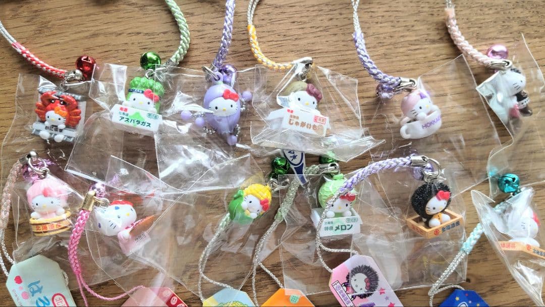 画像追加しました ご当地キティ 根付け+ファスナーマスコット